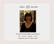 Hélène Chevrette original homepage 2010