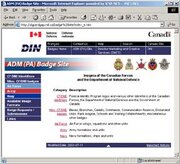 ADM(PA) Badge Site home page