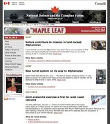 The Maple Leaf online newspaper