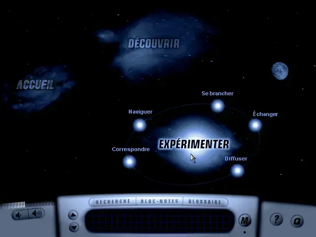 menu - expérimenter